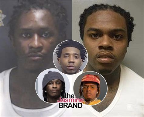 ysl gang jail|young thug arrested.